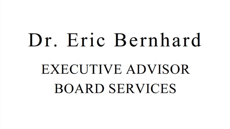  Executive Advisor / Übernahme von Gesellschaftsmandaten